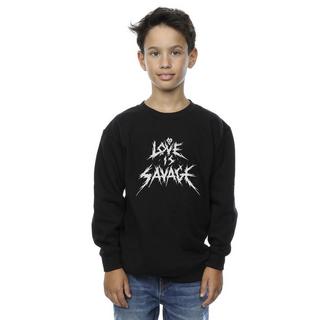 Disney  Love Is Savage Sweatshirt 