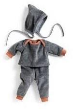 Djeco  Djeco Pearl Gray vêtements de poupée 32 cm Pomea 