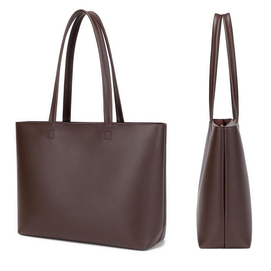 Only-bags.store Cabas avec Fermeture Éclair et Poche Intérieure  