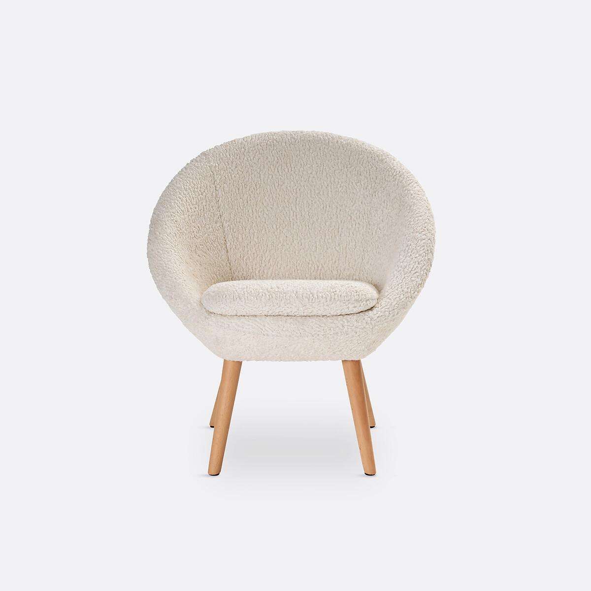 La Redoute Intérieurs Fauteuil boule à bouclettes Jimi  