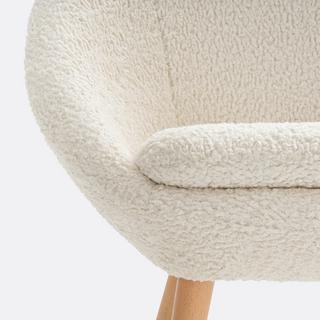 La Redoute Intérieurs Fauteuil boule à bouclettes Jimi  