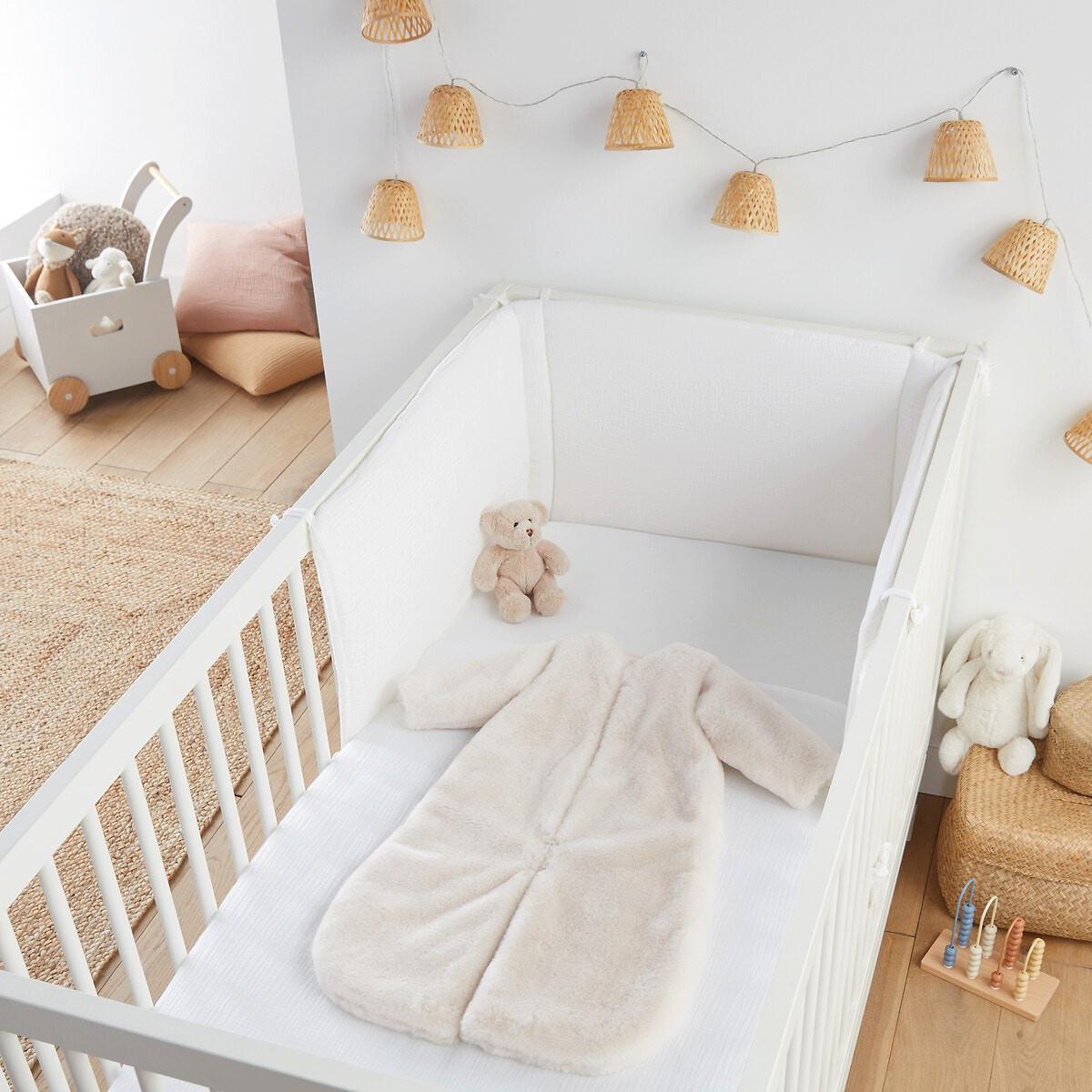 Image of Schlafsack Mit Abnehmbaren Ärmeln Und Trennbaren Beinen Unisex Weiss 9-18M