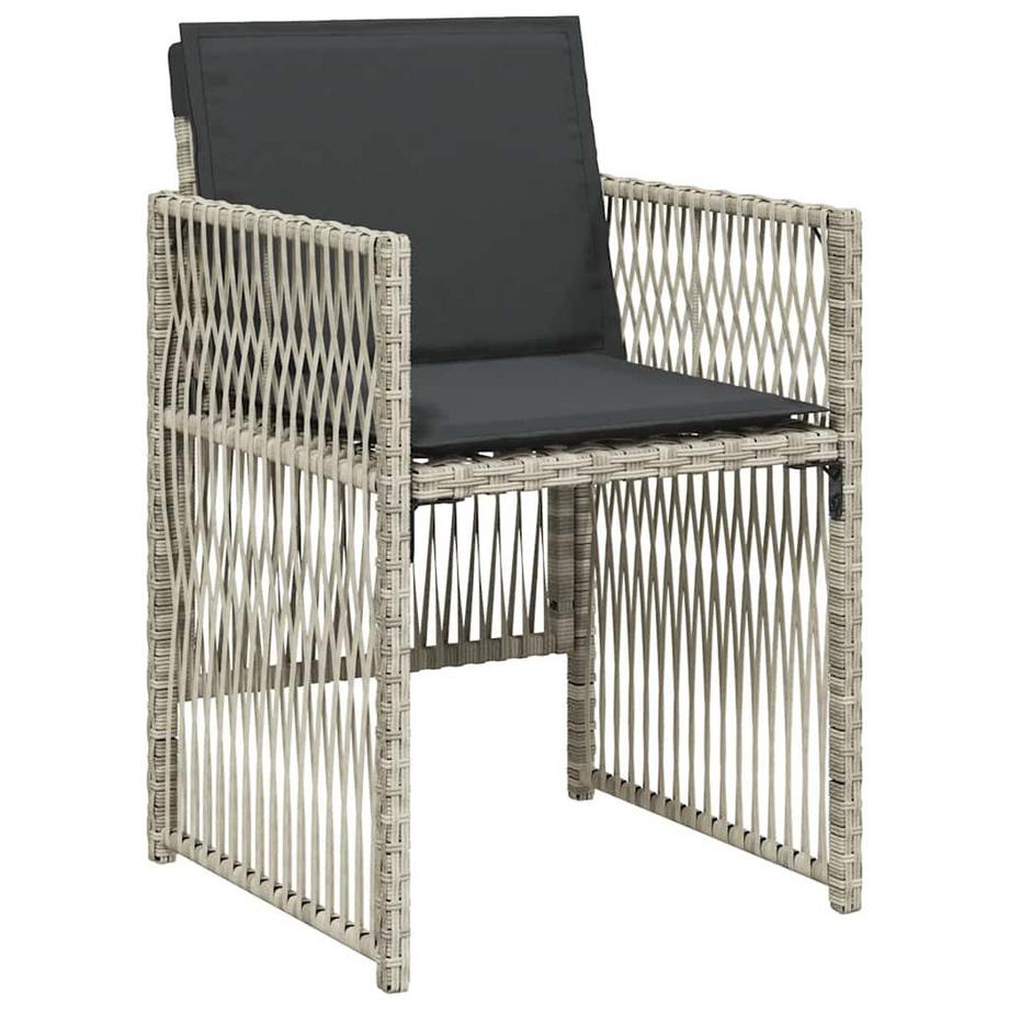 VidaXL set da pranzo da giardino Polirattan  