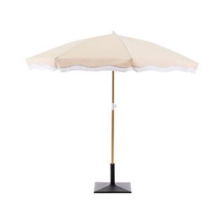 Beliani Parasol de jardin en Tissu Traditionnel SESTRIERE  