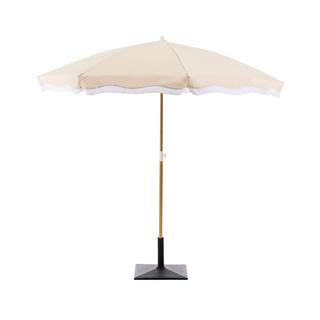 Beliani Parasol de jardin en Tissu Traditionnel SESTRIERE  