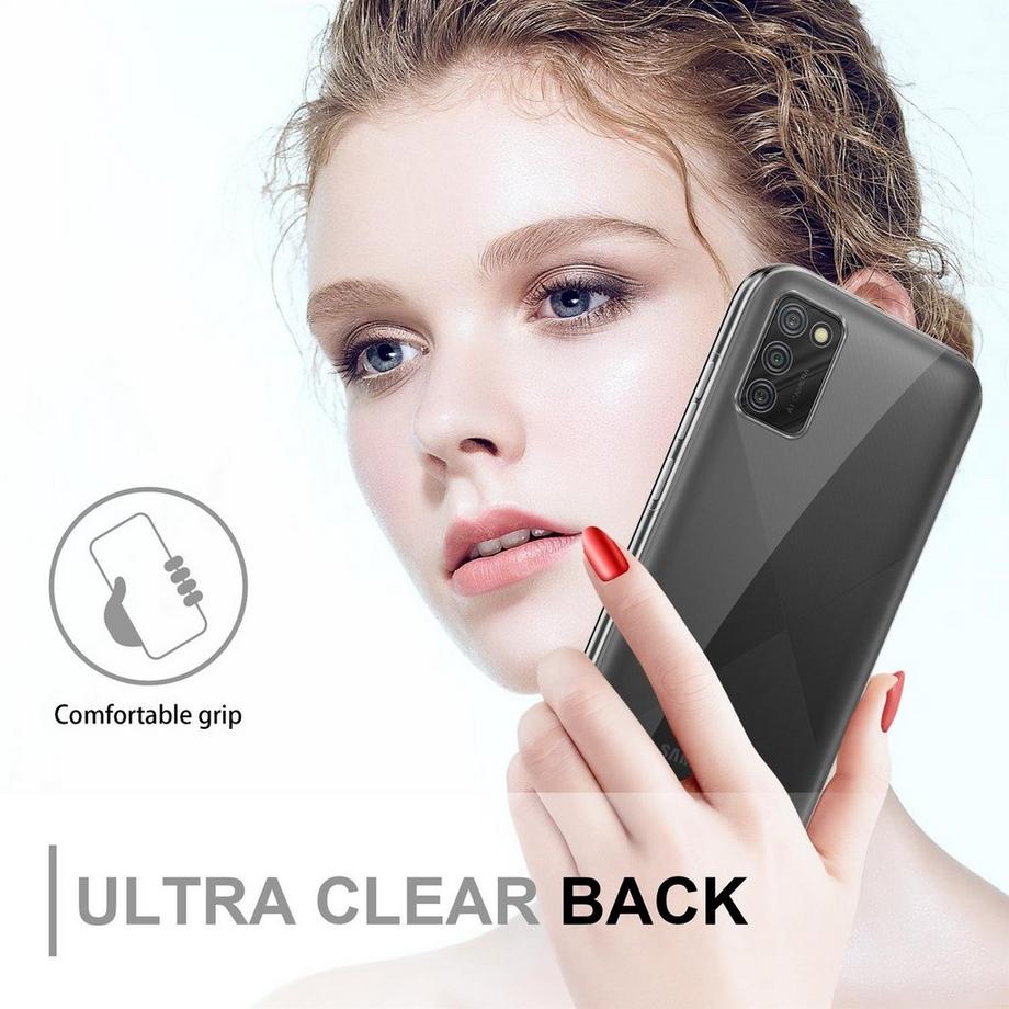 Cadorabo  Housse compatible avec Samsung Galaxy A02s - 360° Full Body Coque de protection - Protection frontale et dorsale, protection intégrale avec protection d'écran 