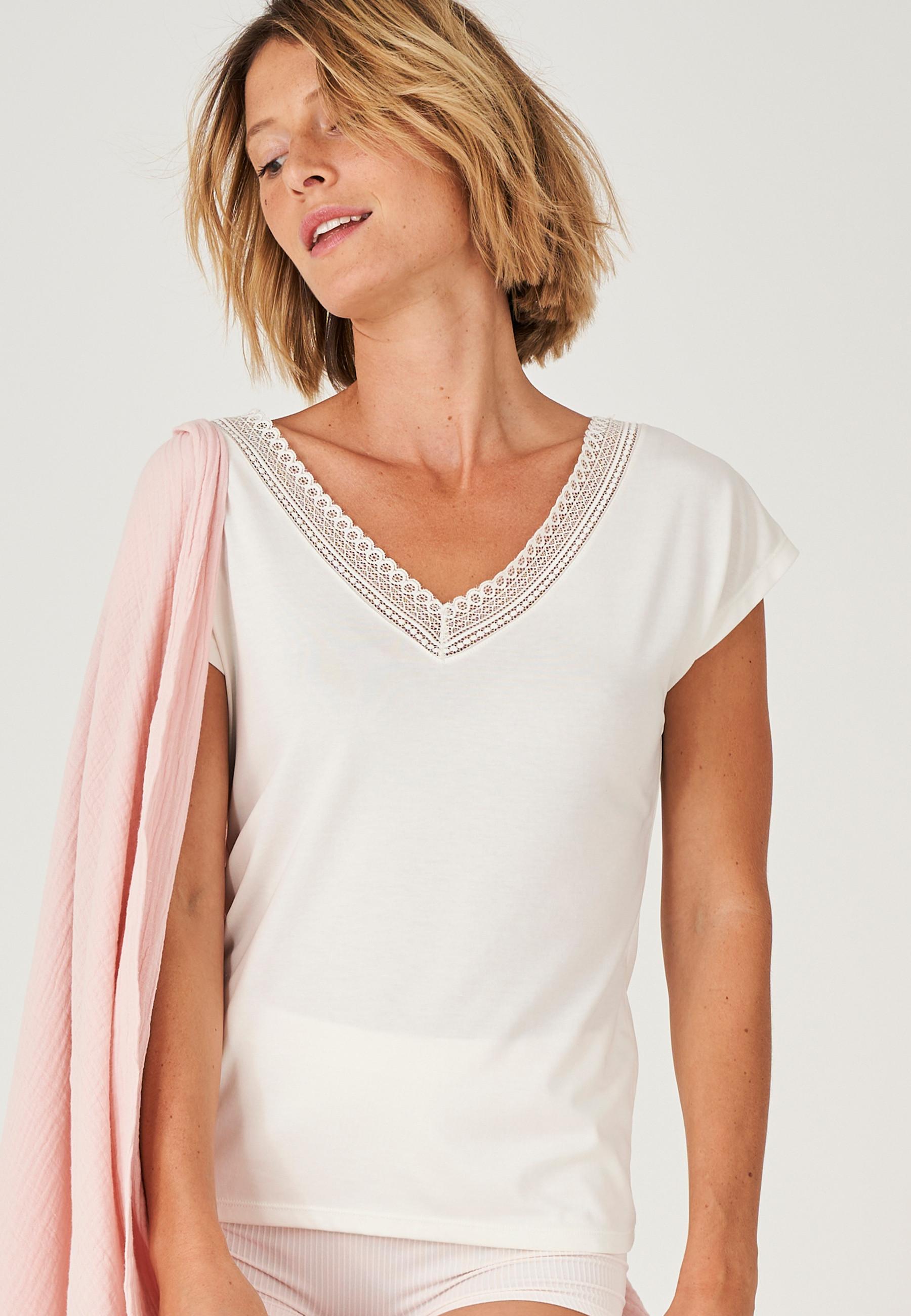 Image of T-shirt Climatyl. Damen Weiss 38/40