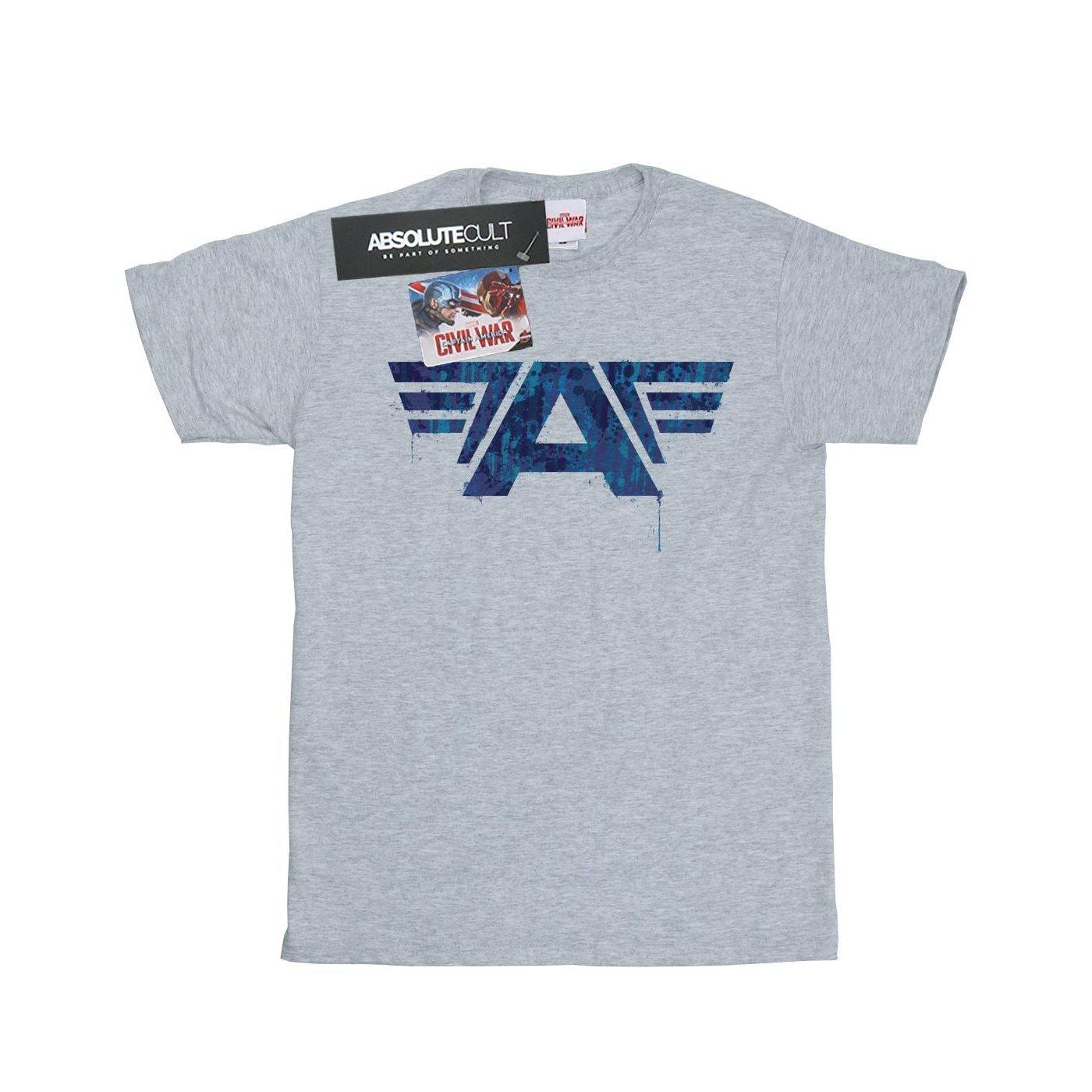 Image of Captain America Civil War A Game Tshirt Jungen Grau 140/146
