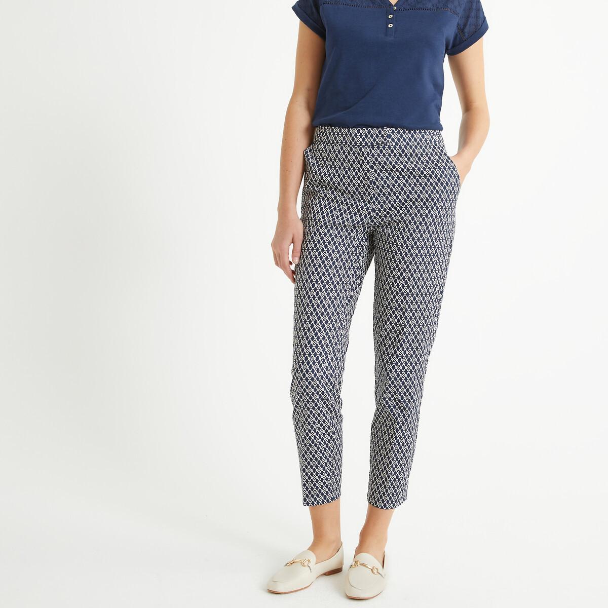 Image of Slim-fit-hose Damen Blau 50