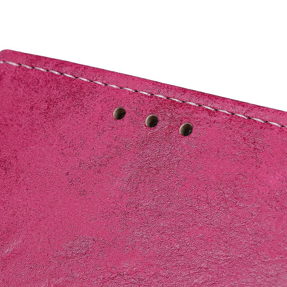 Cover-Discount  Galaxy Note 20 - Custodia Vintage Suede Optics Pink 