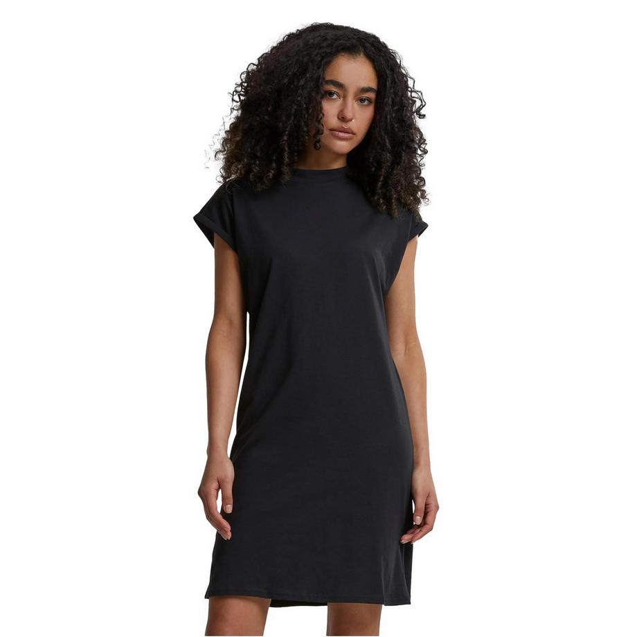 URBAN CLASSICS Kleid Überschnittene Schulter  