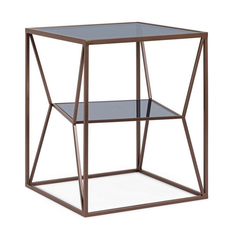 mutoni Table d&#039;appoint Hydra Coin 40x40  
