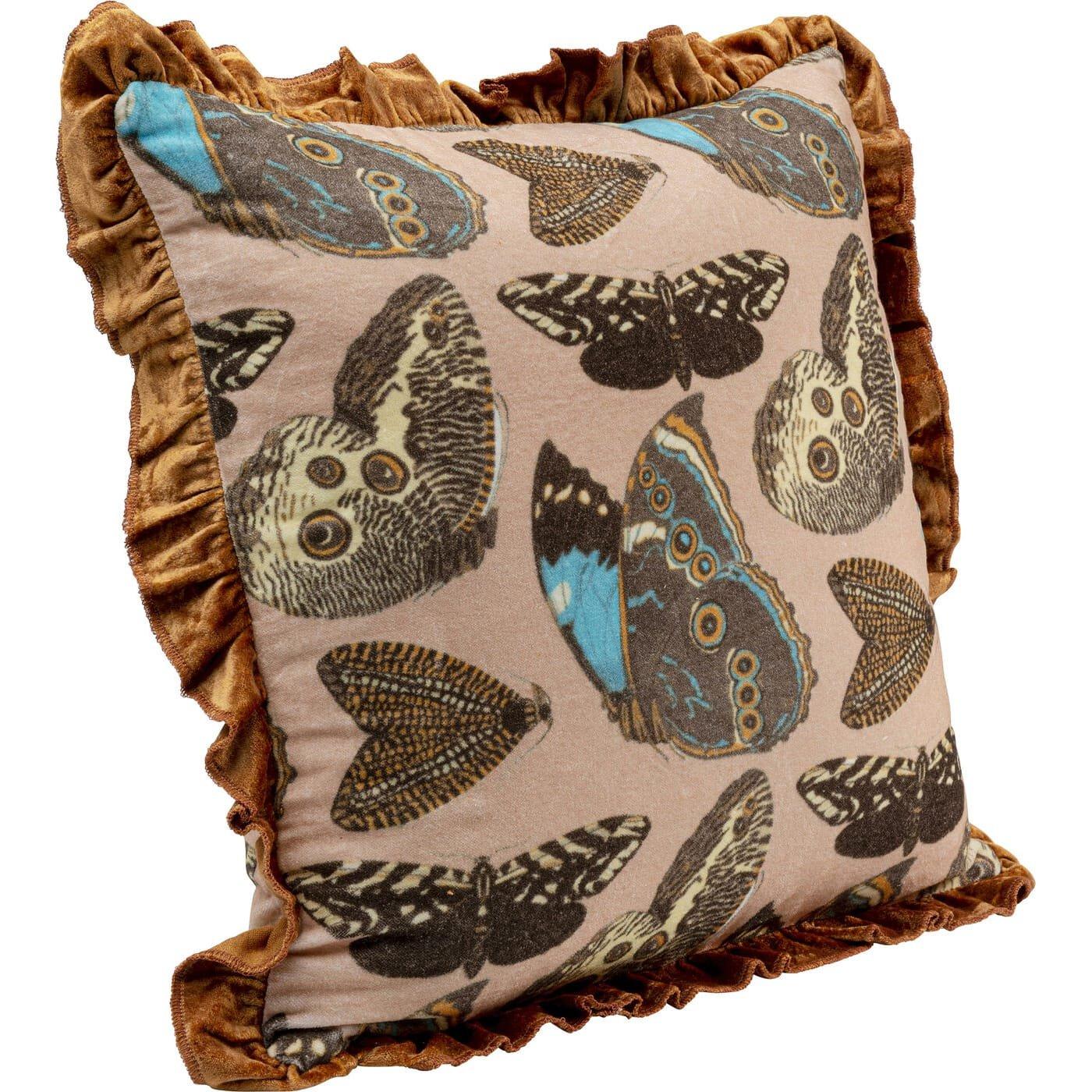 KARE Design Coussin Famille de Papillons 40x40  