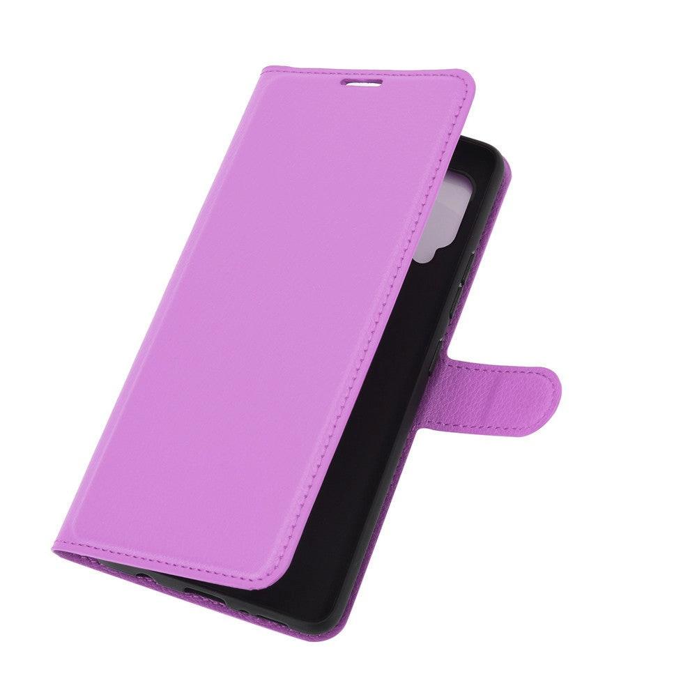 Cover-Discount  Galaxy A42 - Leder Etui Hülle 