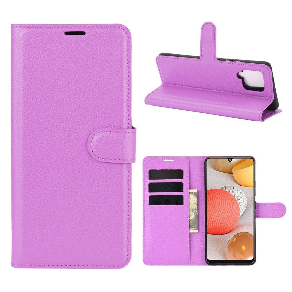 Cover-Discount  Galaxy A42 - Leder Etui Hülle 