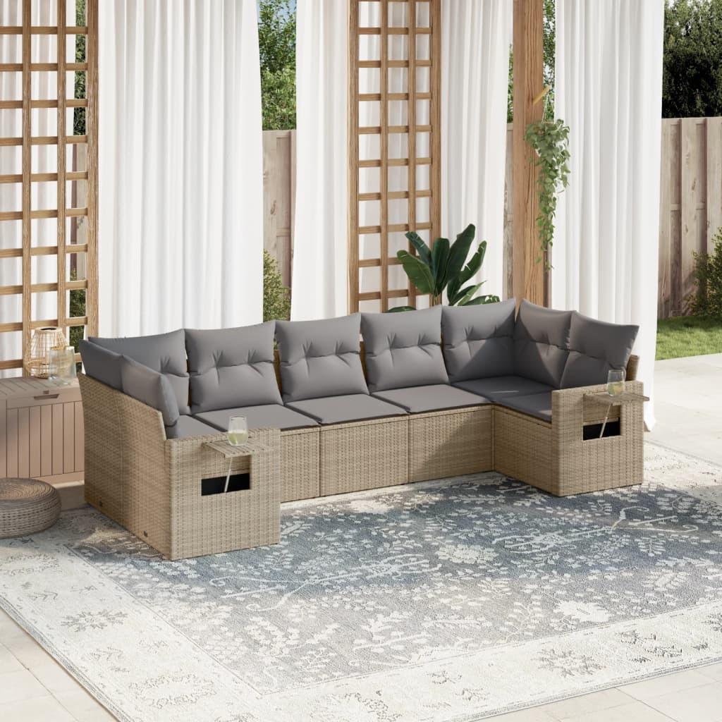 VidaXL Garten sofagarnitur poly-rattan  