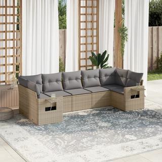 VidaXL Garten sofagarnitur poly-rattan  