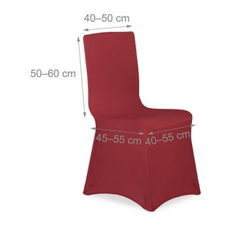 Northix Lot de 4 housses de chaise  