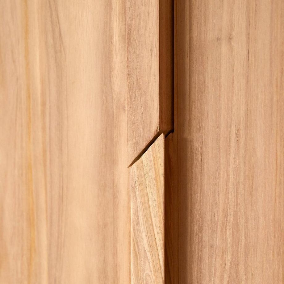 Tikamoon Kinderzimmerschrank aus massivem Teakholz Greta  