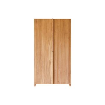 Kinderzimmerschrank aus massivem Teakholz Greta