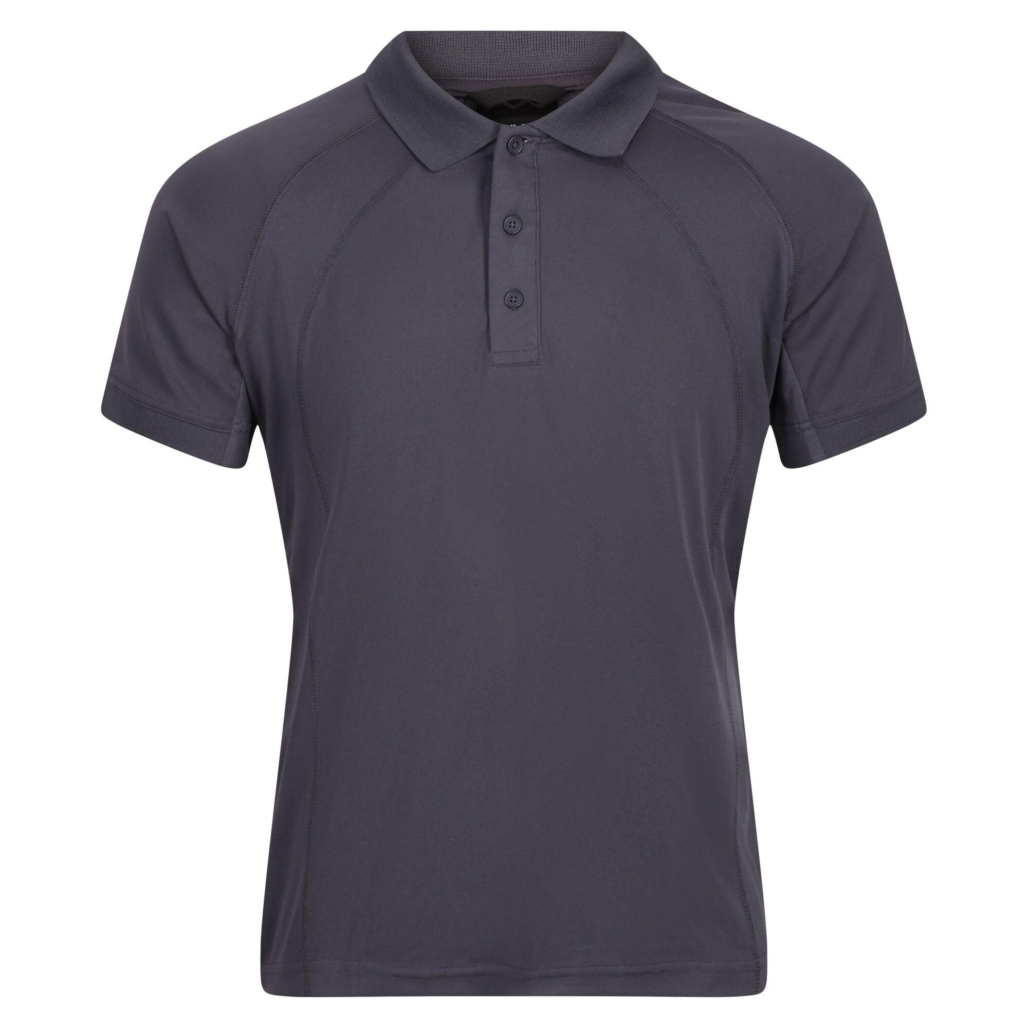 Image of Professionell Poloshirt, Kurzärmlig Herren Schwarz XS