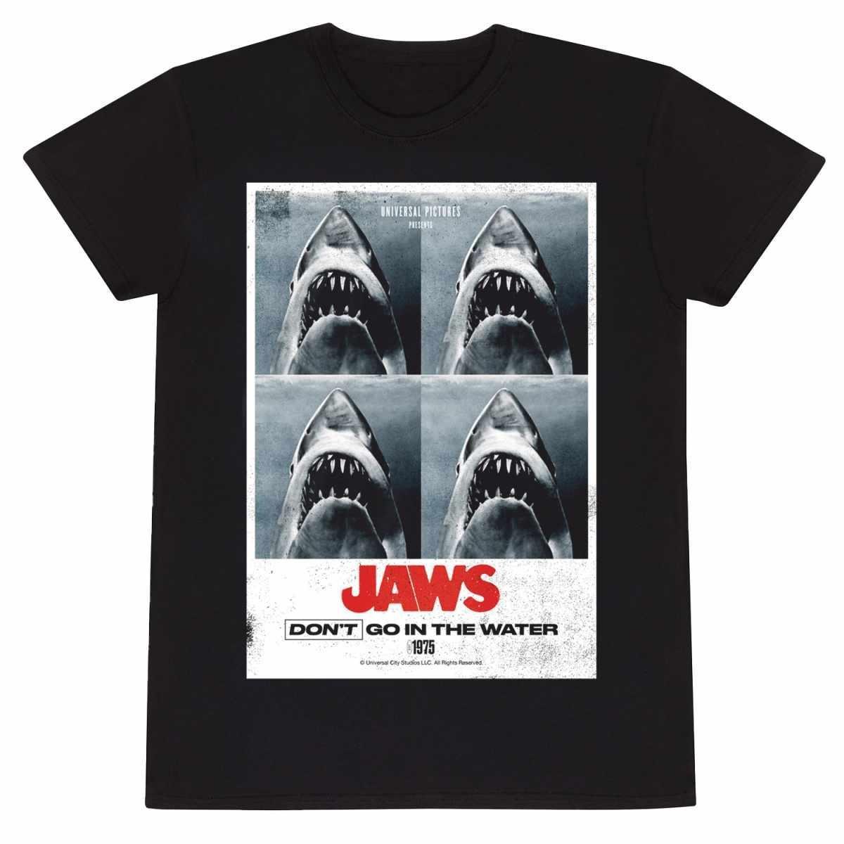 Image of Don't Go In The Water Tshirt Damen Schwarz L