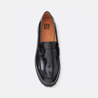 La Redoute Collections  Mocassins en cuir lisse 