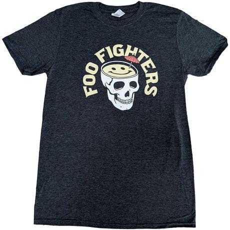 Foo Fighters T-Shirt Grafica Teschio  