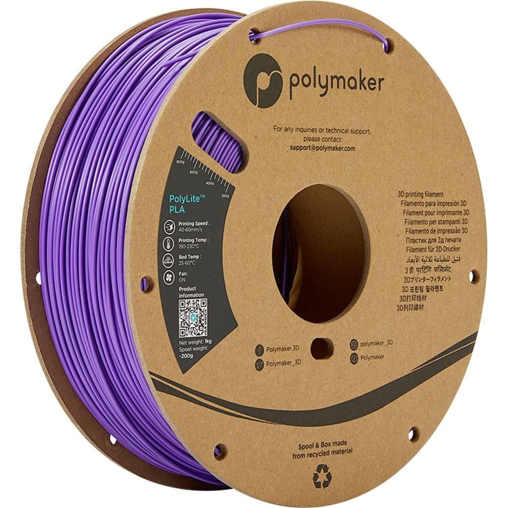 Image of Filament PolyLite PLA 1.75mm 1kg, lila
