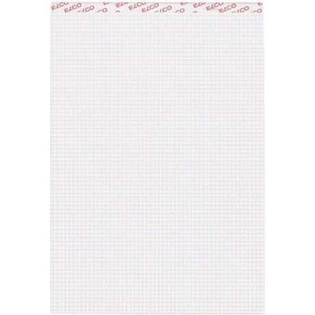 elco ELCO Notizblock kariert 4mm A4 73511.17 weiss, 80gm2 100 Blatt  