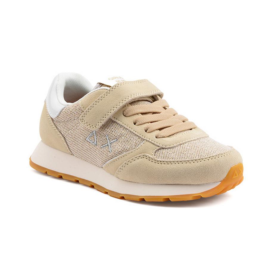 SUN 68 Ally Glitter Sneakers in Tessuto  