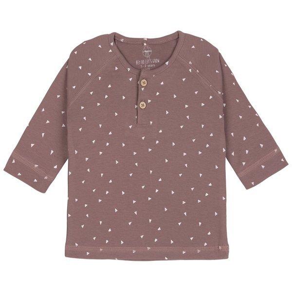 Image of LÄSSIG Langarm Shirt Gots Triangolo Di Cannella 8692 Unisex 86/92