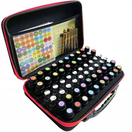 Xtrobb  Trousse de maquillage Organisateur pour 60 vernis à ongles 