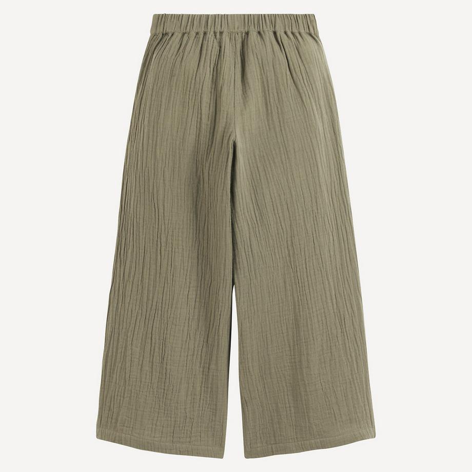La Redoute Collections  Pantalon large en gaze de coton 