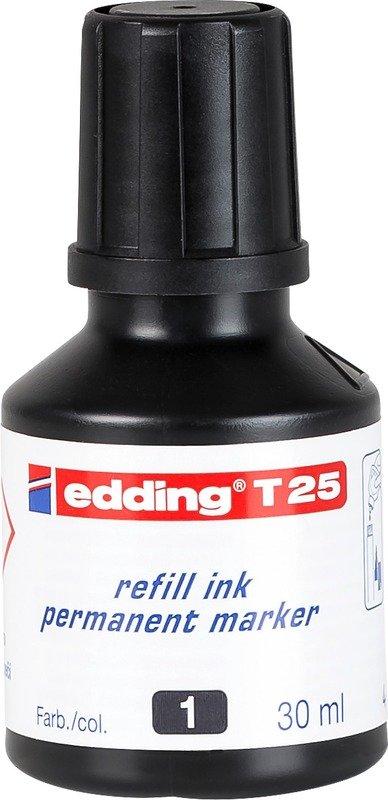 Edding EDDING Nachfülltuschen T25 T-25-1 schwarz 30ml  