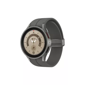 Galaxy Watch5 Pro LTE 3,56 cm (1.4 Zoll) Super AMOLED 45 mm 4G Titan GPS