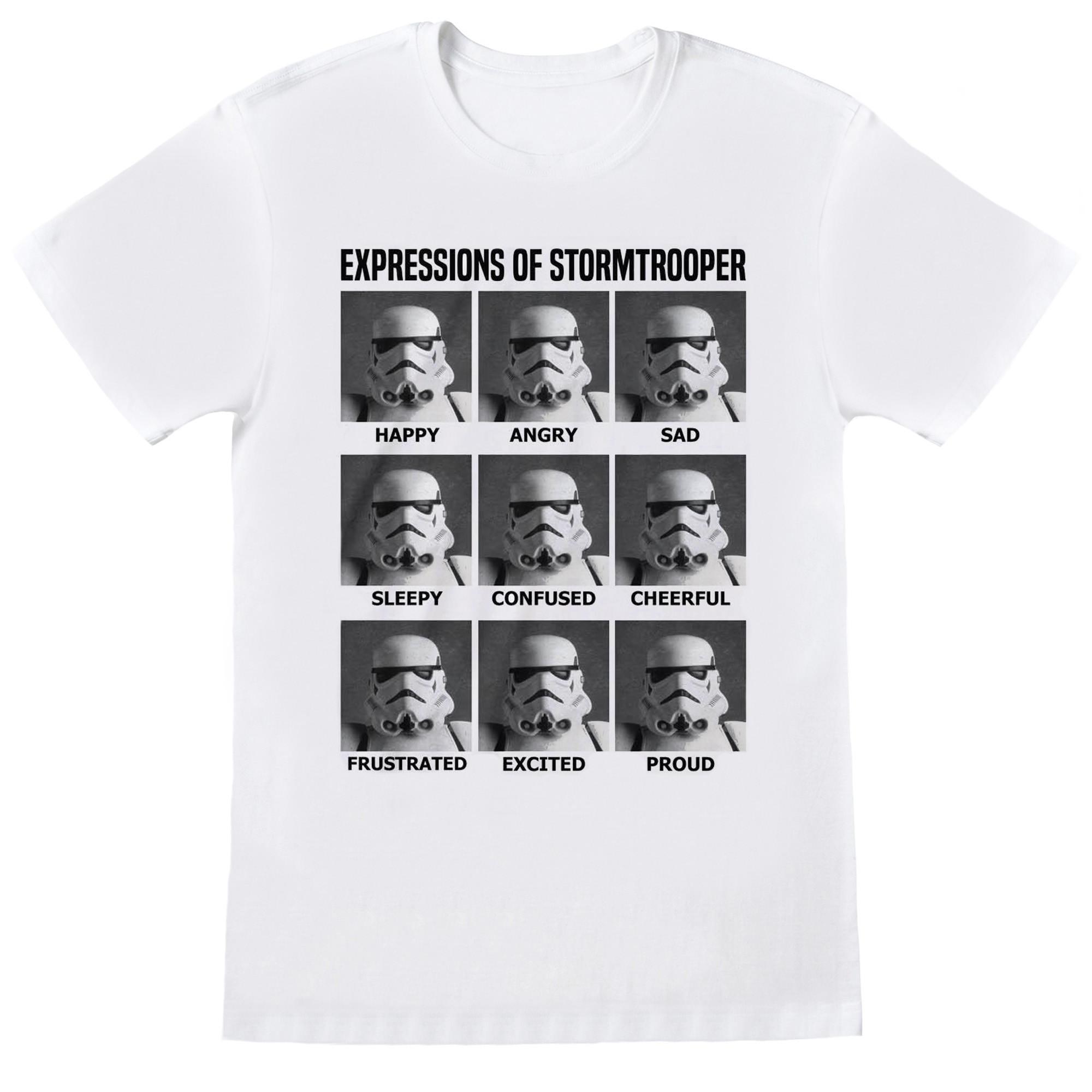 STAR WARS  Expressions Of Stormtrooper TShirt 