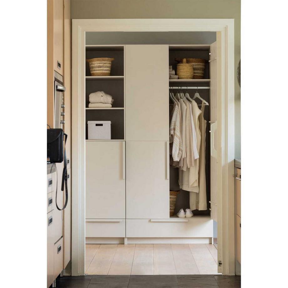 mutoni Kleiderschrank Pure 2-türig Kiefer dust 95x215  