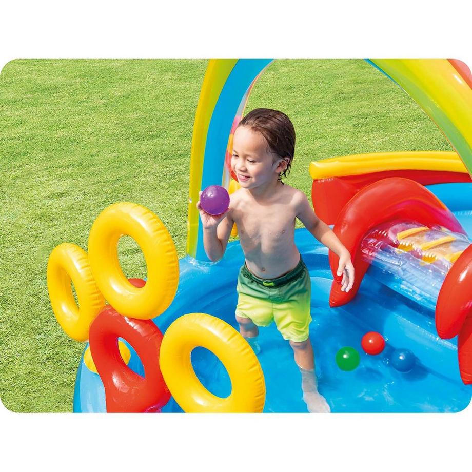 B2X  Aufblasbarer Regenbogen-Spielplatz 