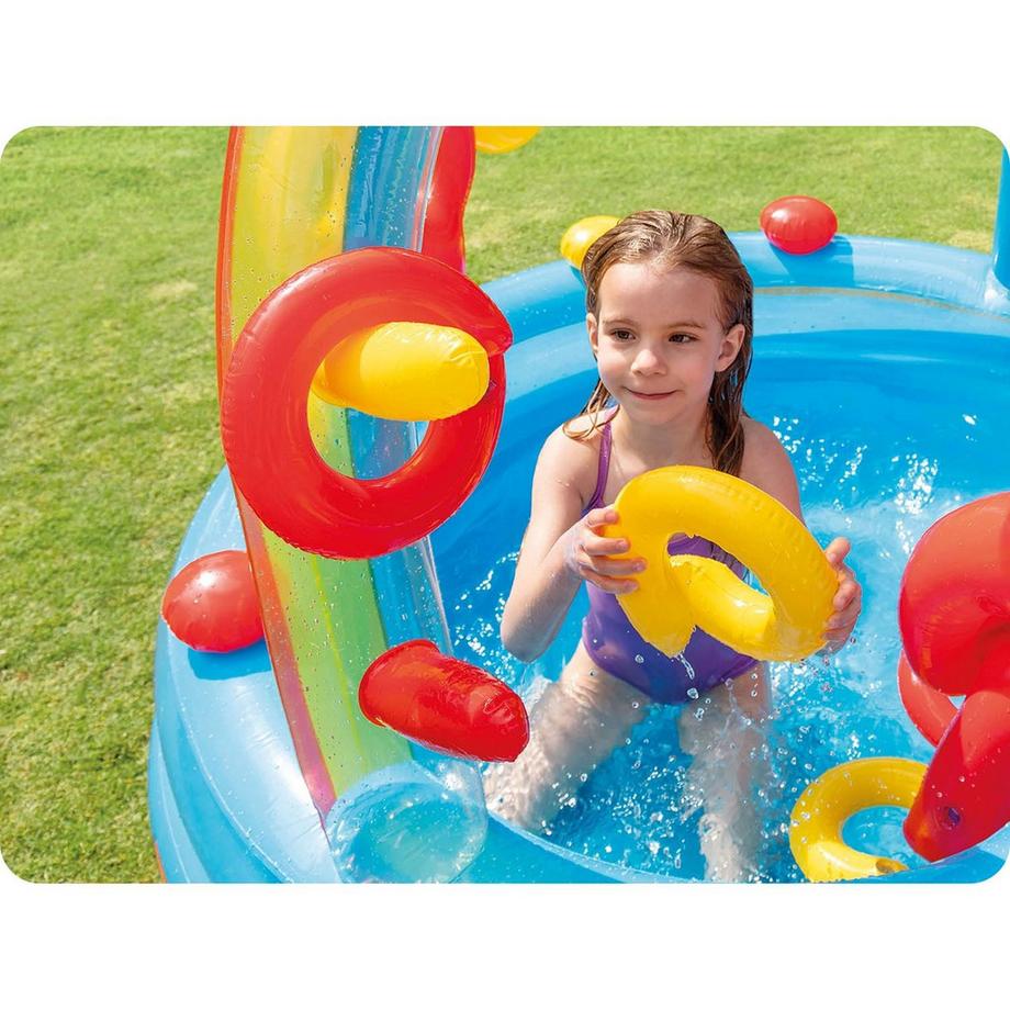 B2X  Aufblasbarer Regenbogen-Spielplatz 