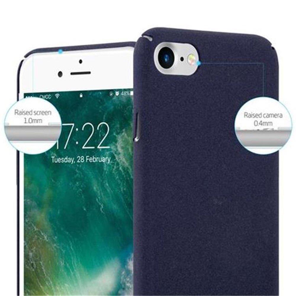 Cadorabo  Housse compatible avec Apple iPhone 7 / 7S / 8 / SE 2020 - Hard Case Coque de protection à l'aspect givré contre les rayures et les chocs 