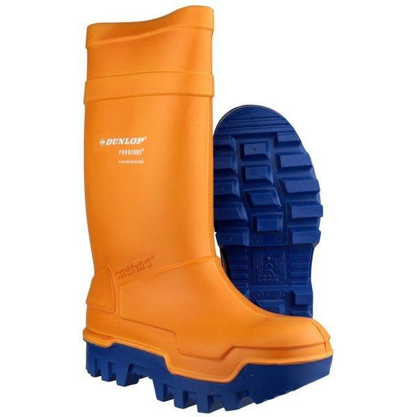 Image of C662343 Purofort Thermo Sicherheits Gummistiefel Unisex Orange 38