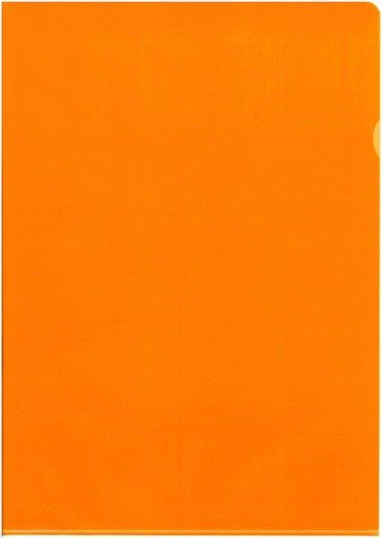 BÜROLINE BÜROLINE Sichtmappen A4 620101 orange, matt 100 Stück  