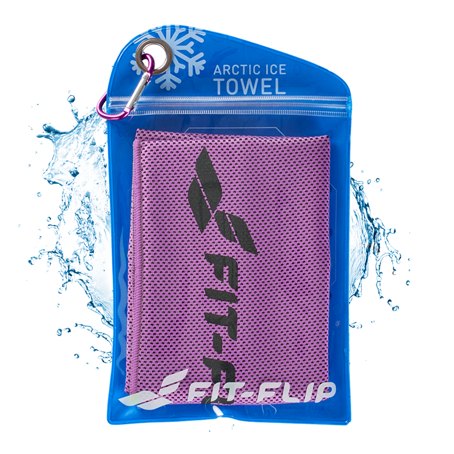 Fit Flip Airflip Towel Serviette rafraîchissante en microfibre  