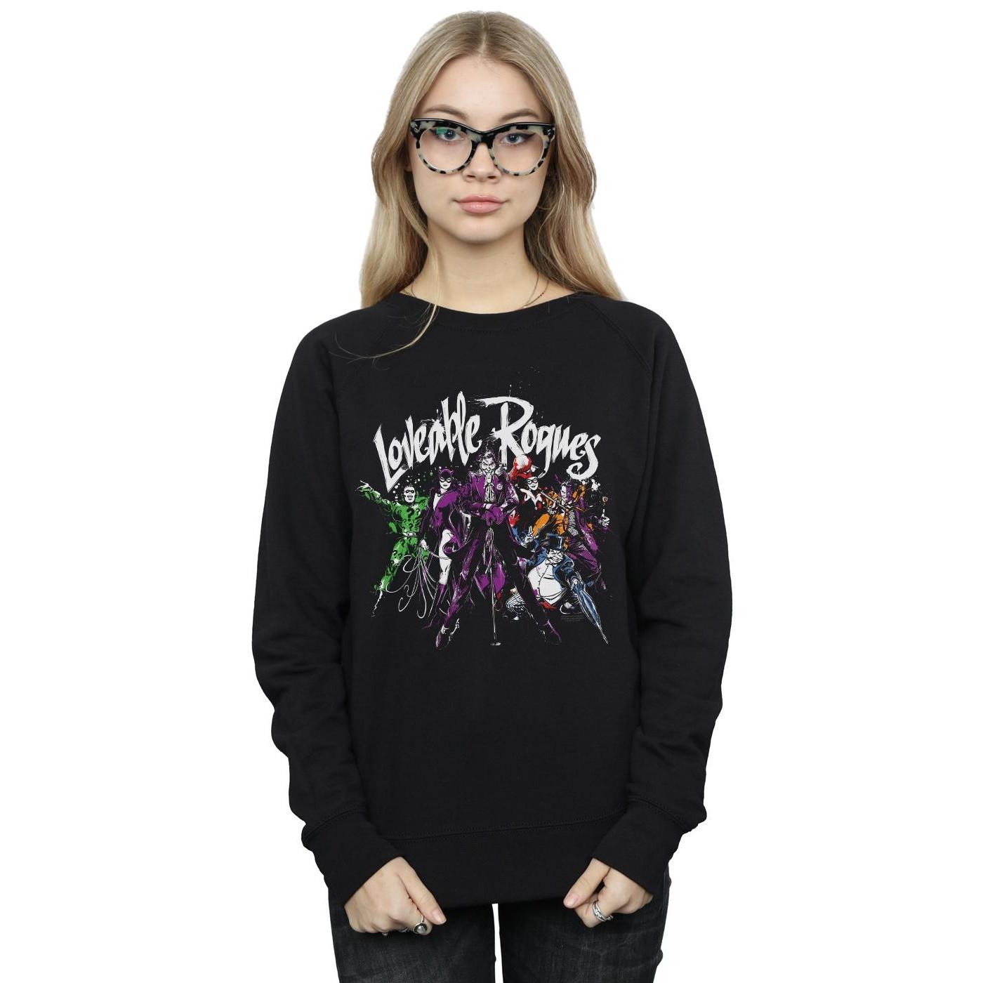 DC COMICS  Loveable Rogues Sweatshirt 