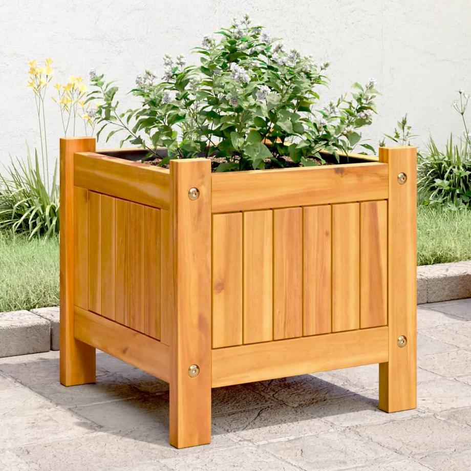 VidaXL Jardinière bois d'acacia  