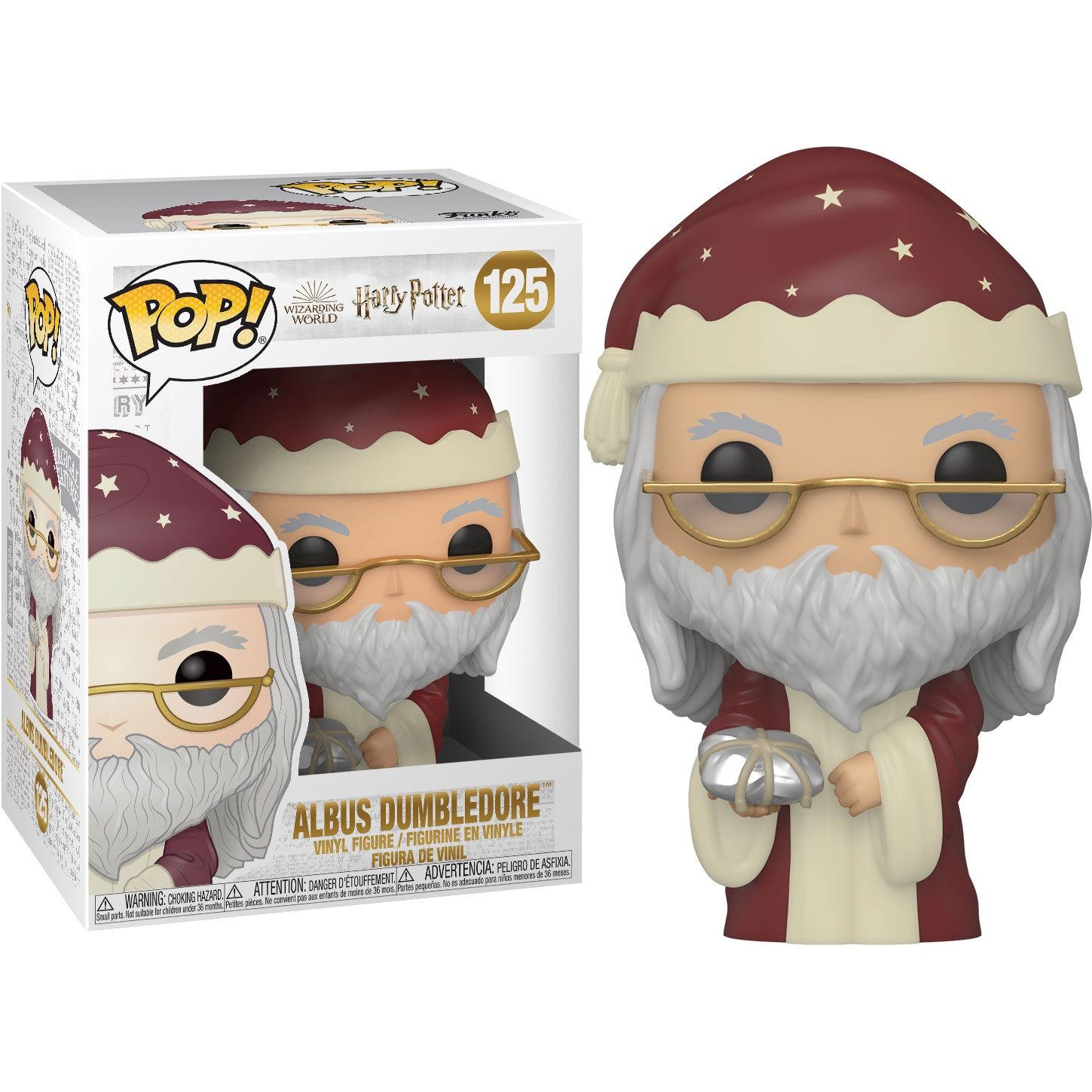 Funko  Figurine POP Harry Potter Holiday Dumbledore 