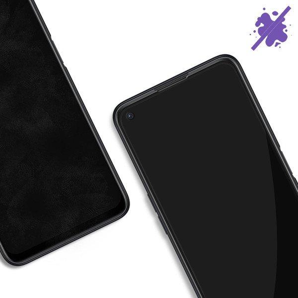 Avizar  Verre trempé Oppo A76 antichoc Noir 