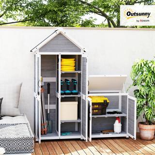 Outsunny Abri de jardin  