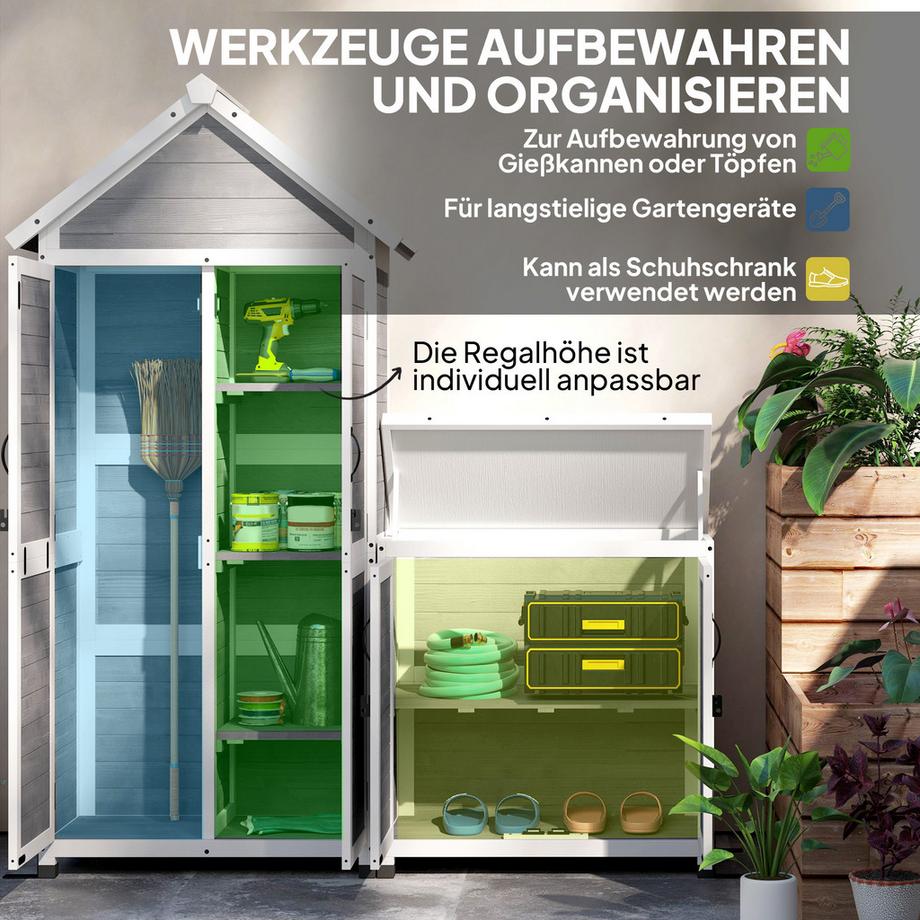Outsunny Gartenschrank  